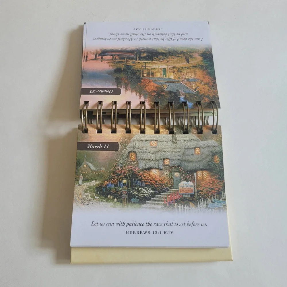 Thomas Kinkade Painter of Light‎ Perpetual Calendar DaySpring